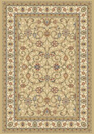 Dynamic Rugs Ancient Garden 57120-2464 Light Gold and Ivory